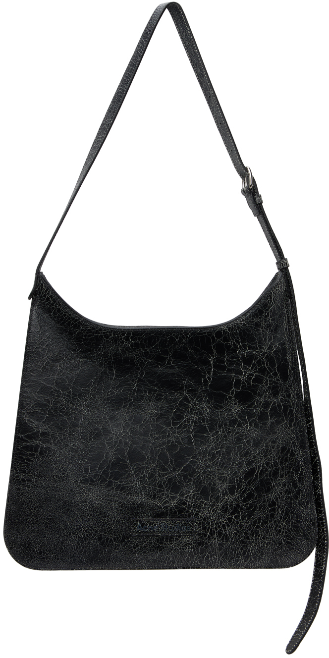 Black Platt Shoulder Bag by Acne Studios on Sale