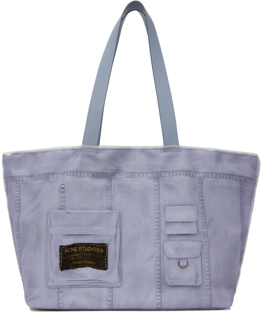 Beige Printed Tote