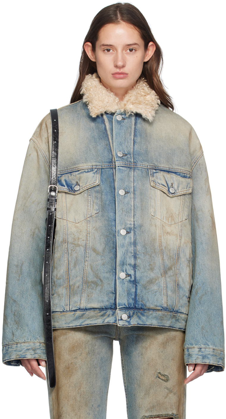 Blue Insulated Denim Jacket