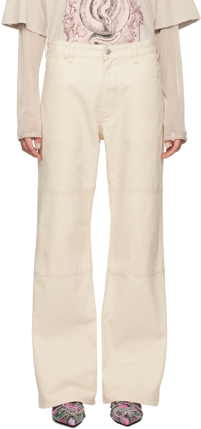 Off-White Knee Patch Trousers