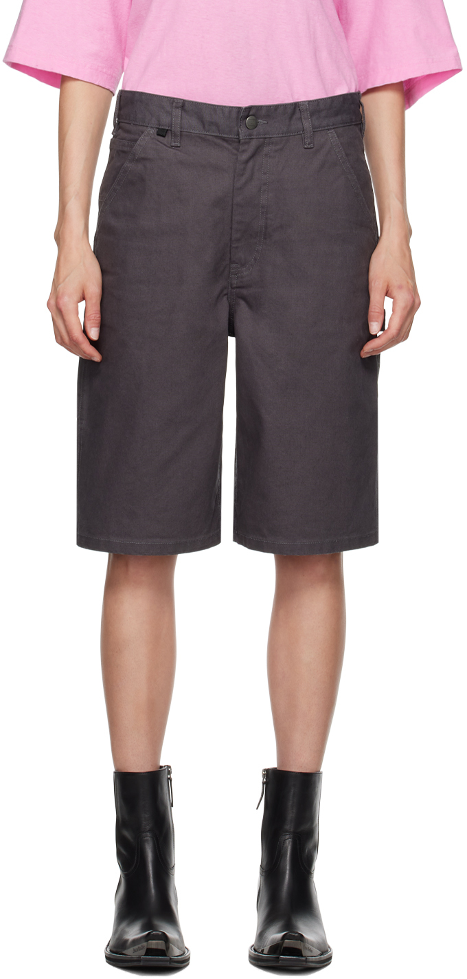Gray Organic Cotton Shorts
