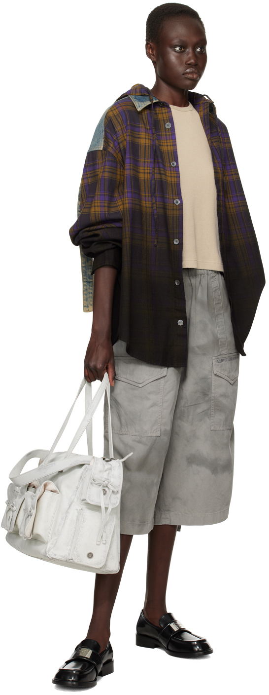 Acne Studios Women Leather Loafers In 900 Black