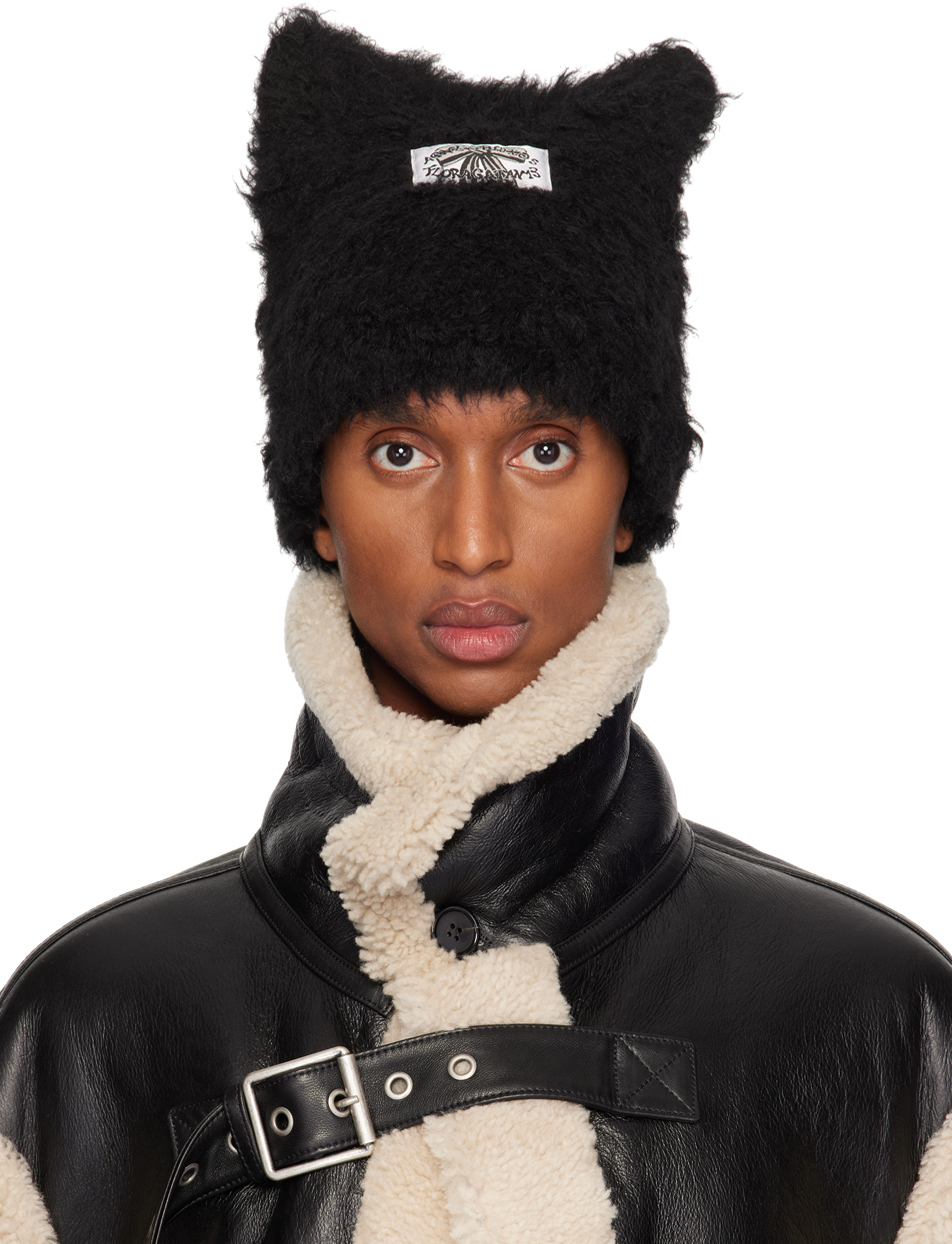 Acne studios fashion beanie black