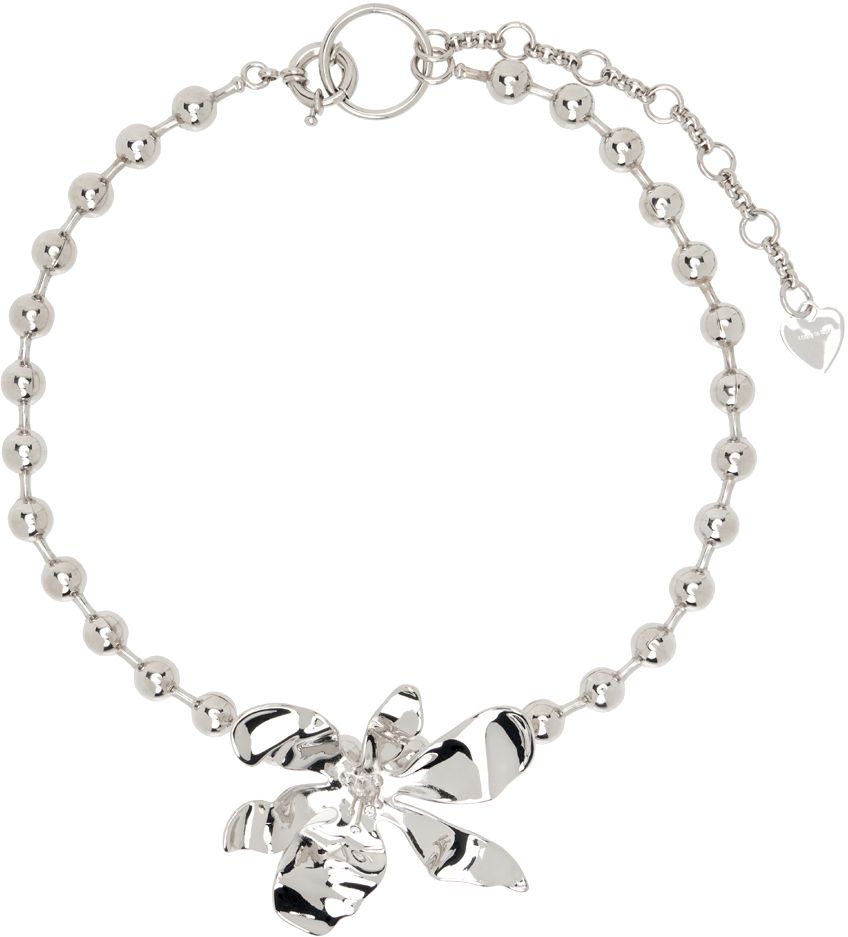 アクセサリー Acne Studios ATALFLOWER NECKLACE Acne Studios Flower Necklace | Shopbop
