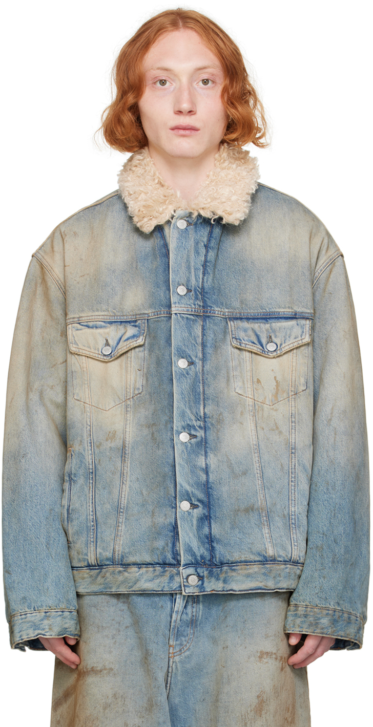 Blue Insulated Denim Jacket