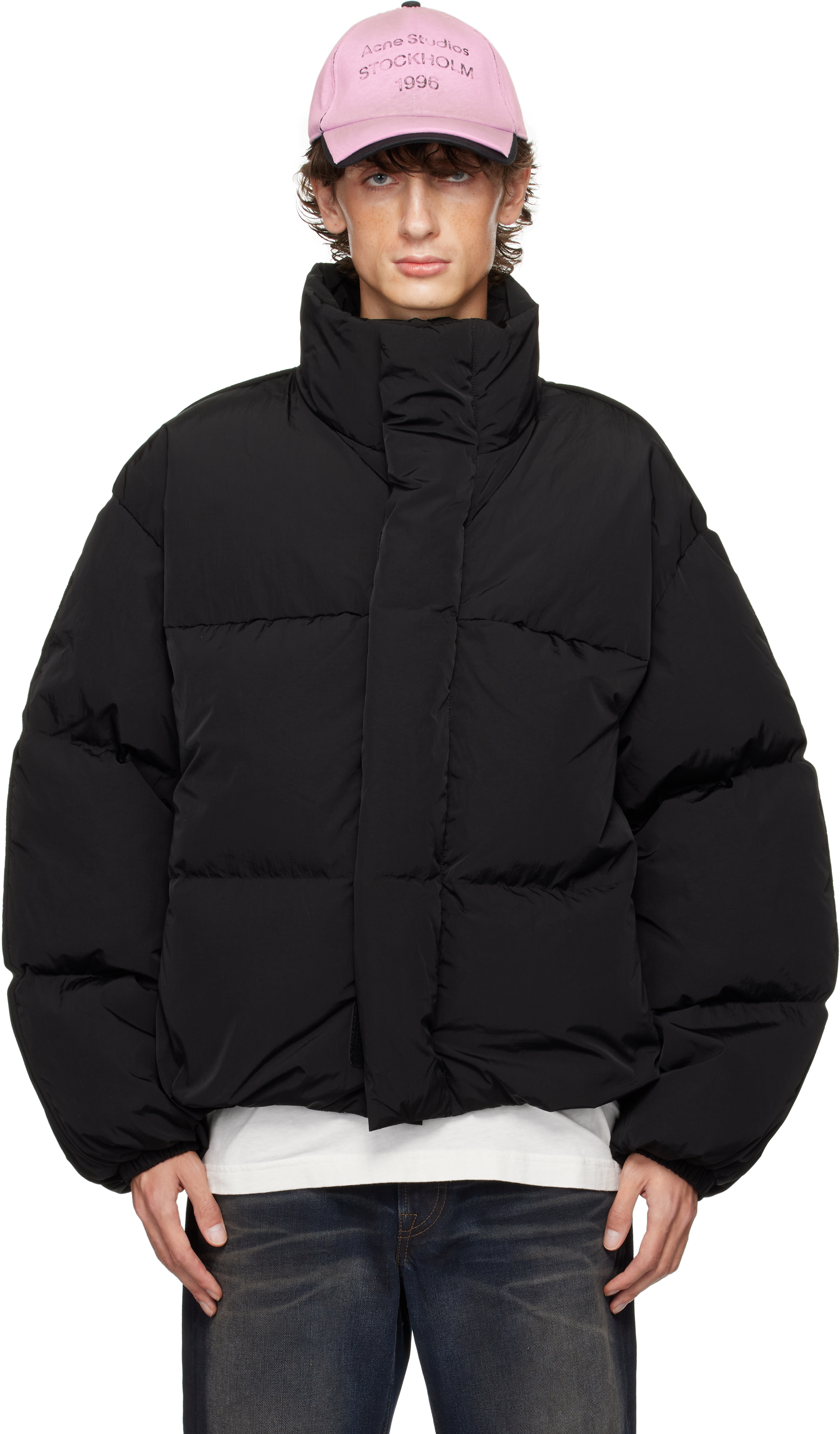 Black Puffer Down Jacket