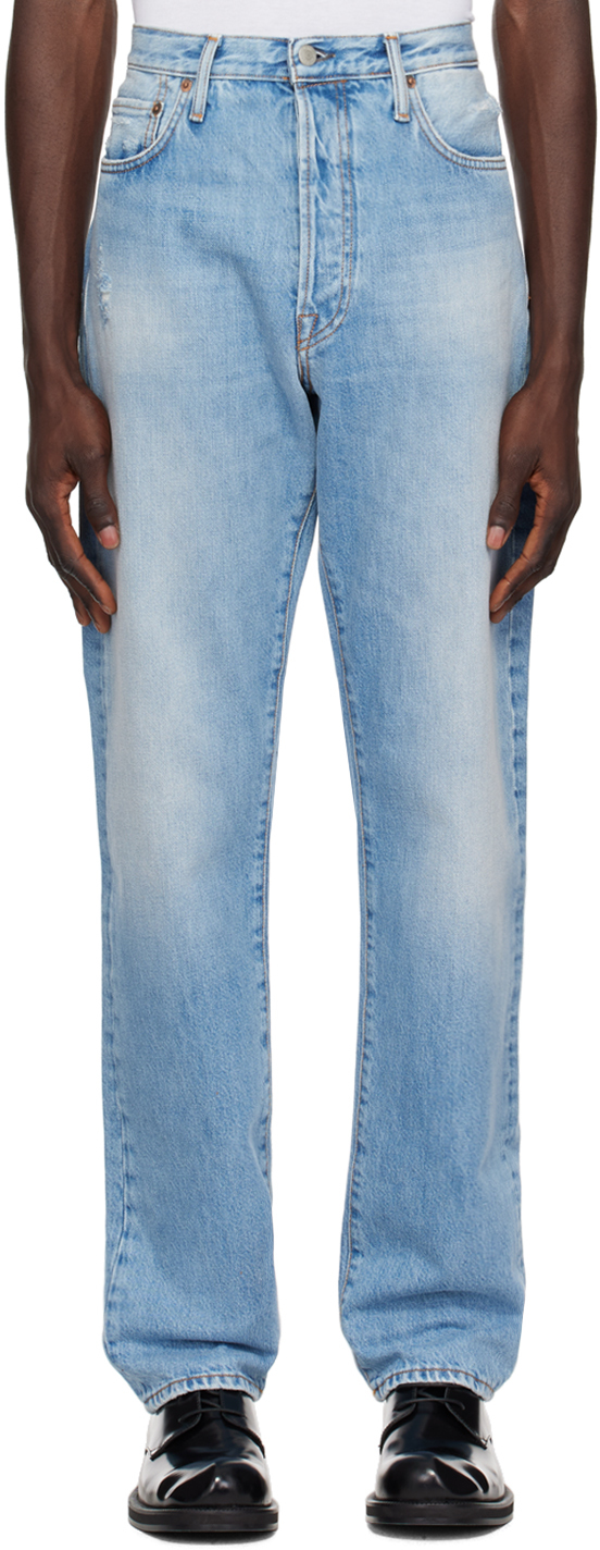 Acne Studios: Blue Regular Fit 1996 Jeans | SSENSE