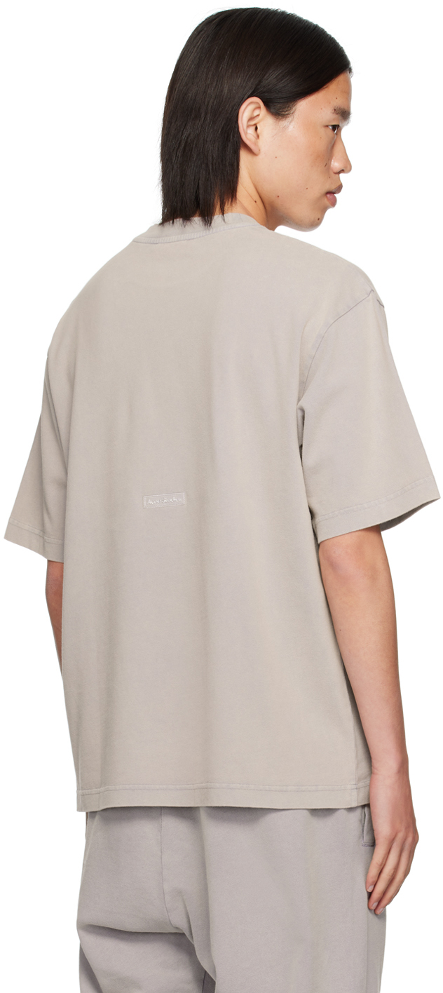 Acne Studios Purple Relaxed-fit T-shirt In Adf Dusty Purple