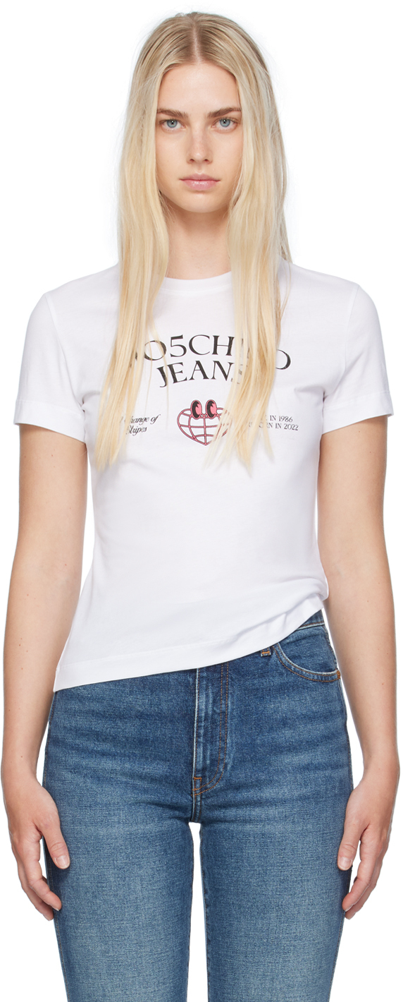 Moschino Jeans t-shirts for Women | SSENSE Canada
