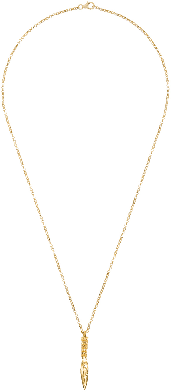 Gold 'The Votive Offerings' Necklace