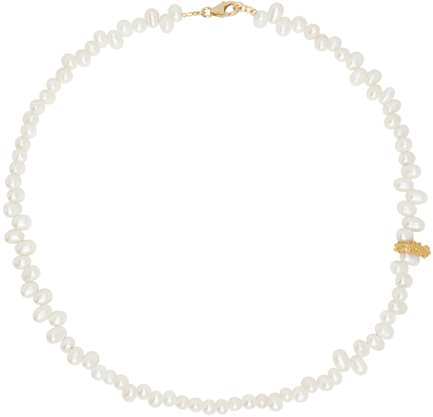 Gold & White 'La Calliope' Chapter I Choker