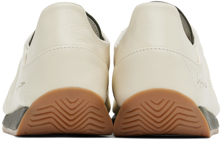 Y-3 Country Lace-up Sneakers In Beige