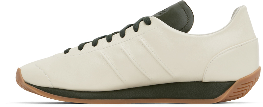 Y-3 Country Lace-up Sneakers In Beige