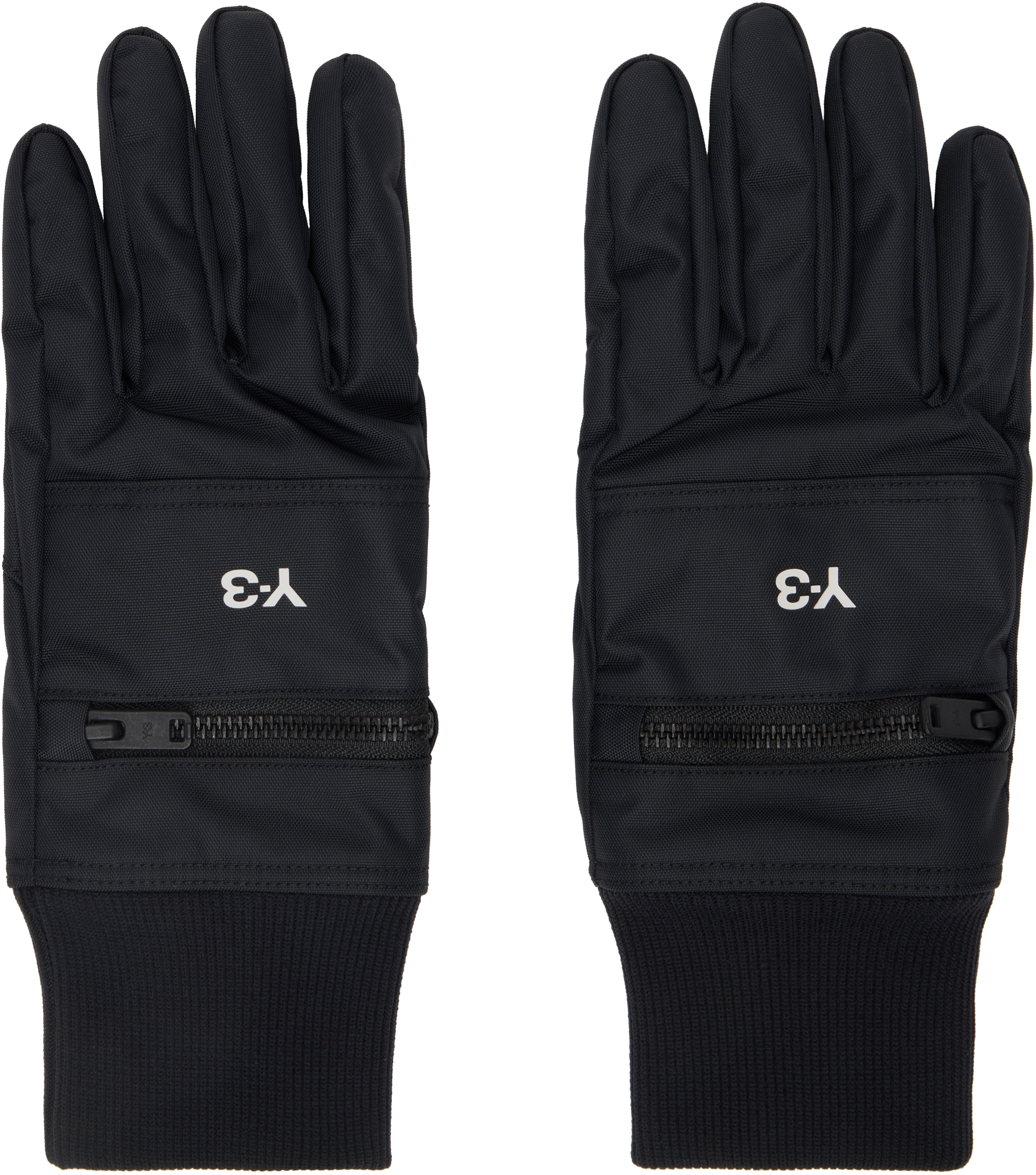 Black Nylon Gloves