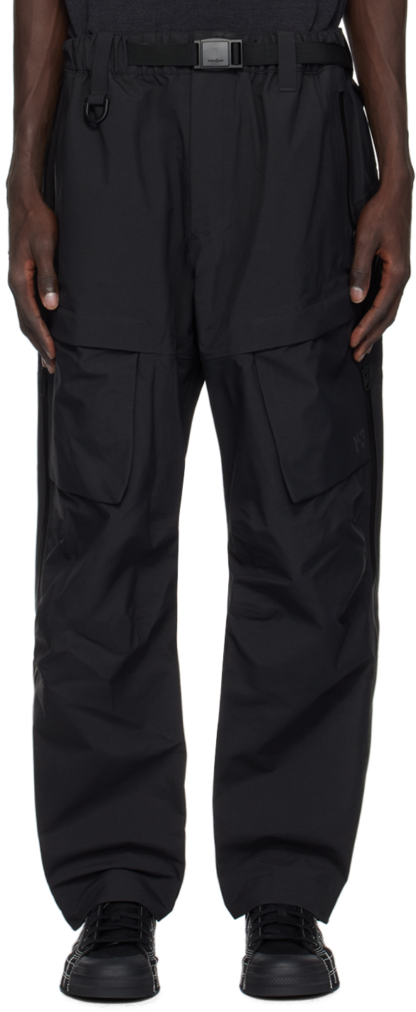 Black Gore-Tex Hardshell Cargo Pants