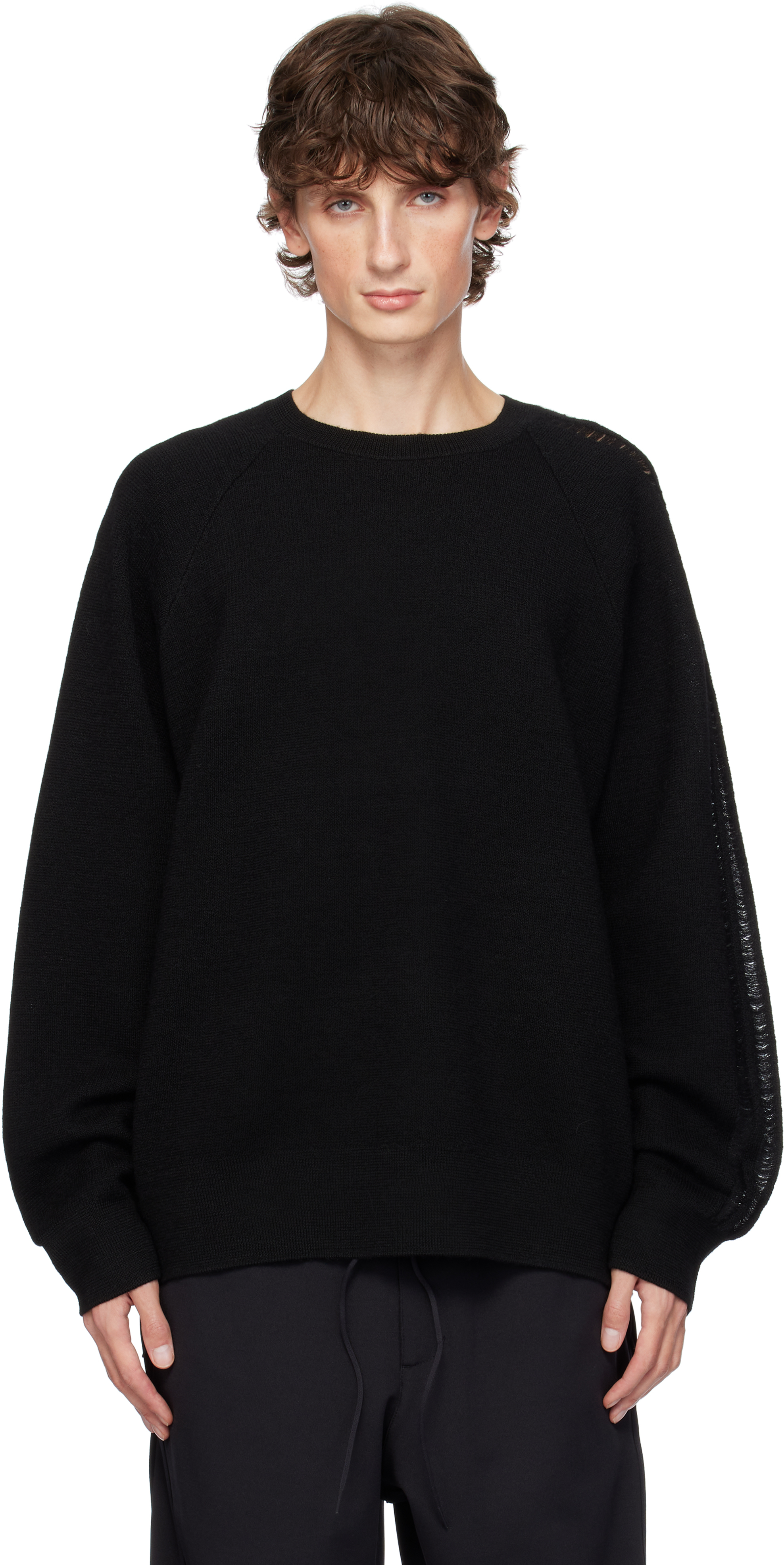 Black 3S Knit Sweater