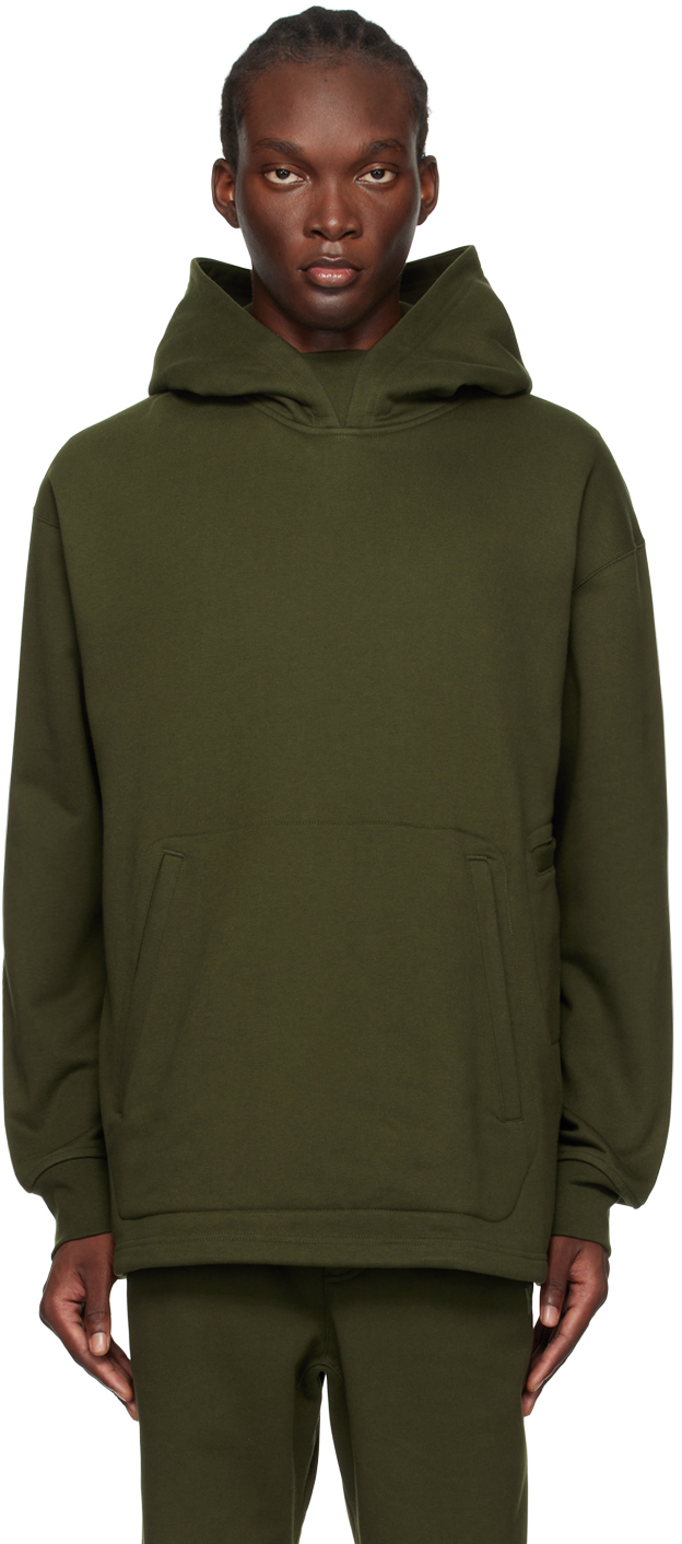 Green Loose Hoodie