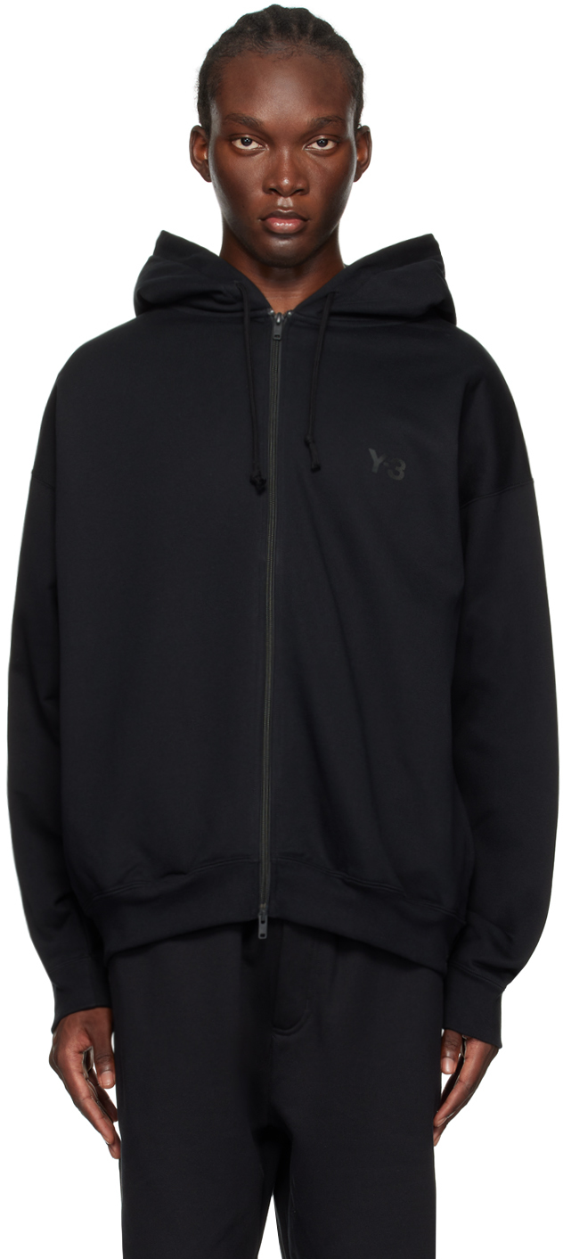 Black Zip Hoodie