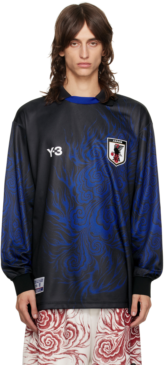 Y-3 Black JFA Edition Long Sleeve T-Shirt | Smart Closet Y-3 Black JFA Edition Long Sleeve T-Shirt | Smart Closet