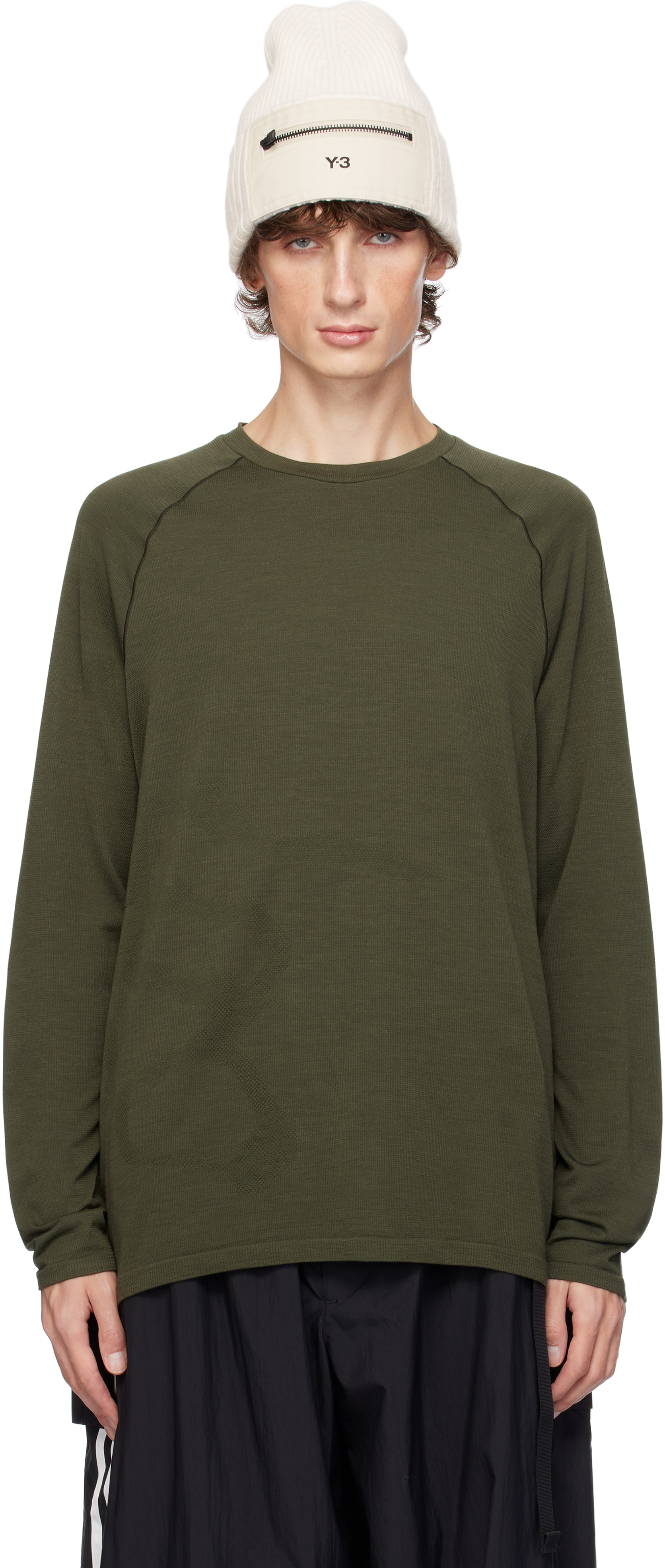 Khaki Run Knit T-shirt