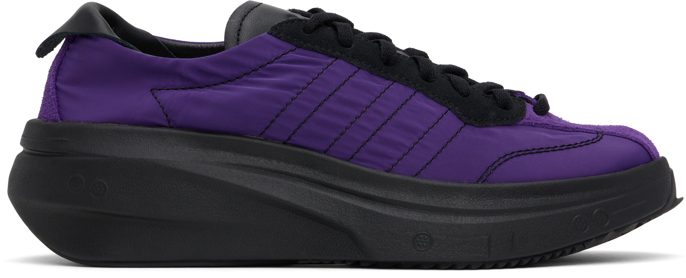 【関税込み】Y-3 パープル＆ブラック Subaya スニーカー Y-3のパープル＆ブラック Subaya スニーカーがセール中