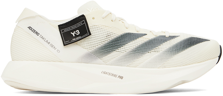 Shop Y-3 Off-white Takumi Sen 10 Sneakers