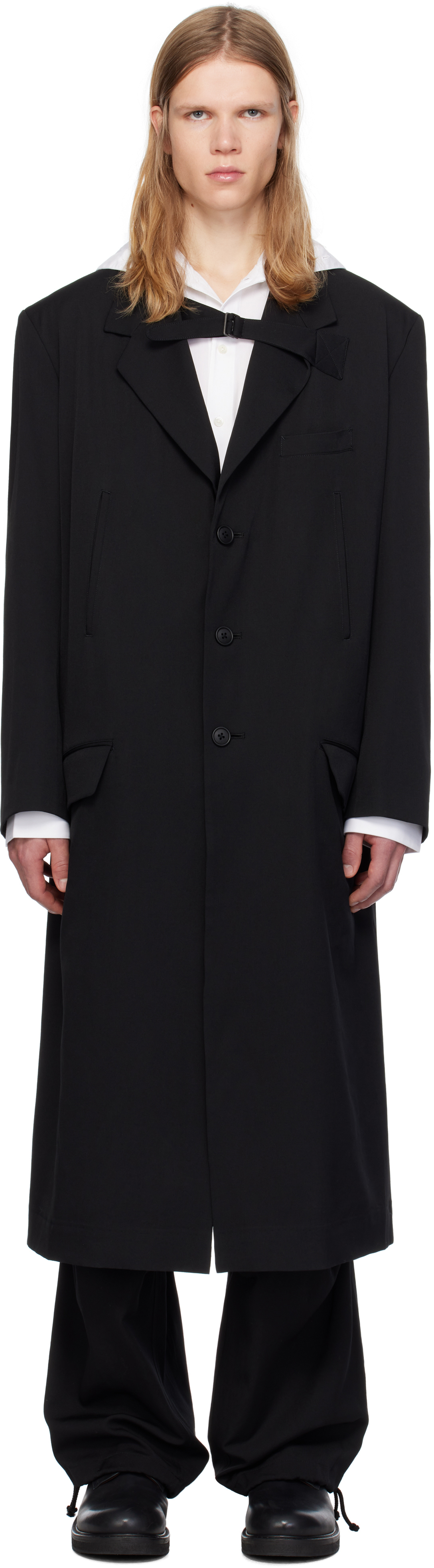 ys-for-men-black-lapel-buckle-