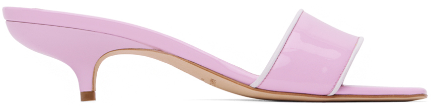 Pink Helamu Mules