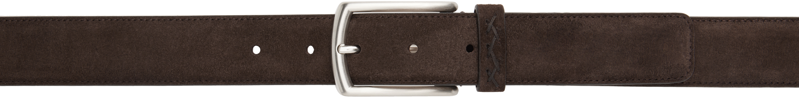 Brown Suede Belt