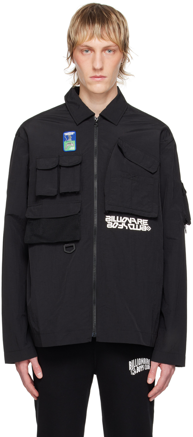 Shop Billionaire Boys Club Black Zip Jacket