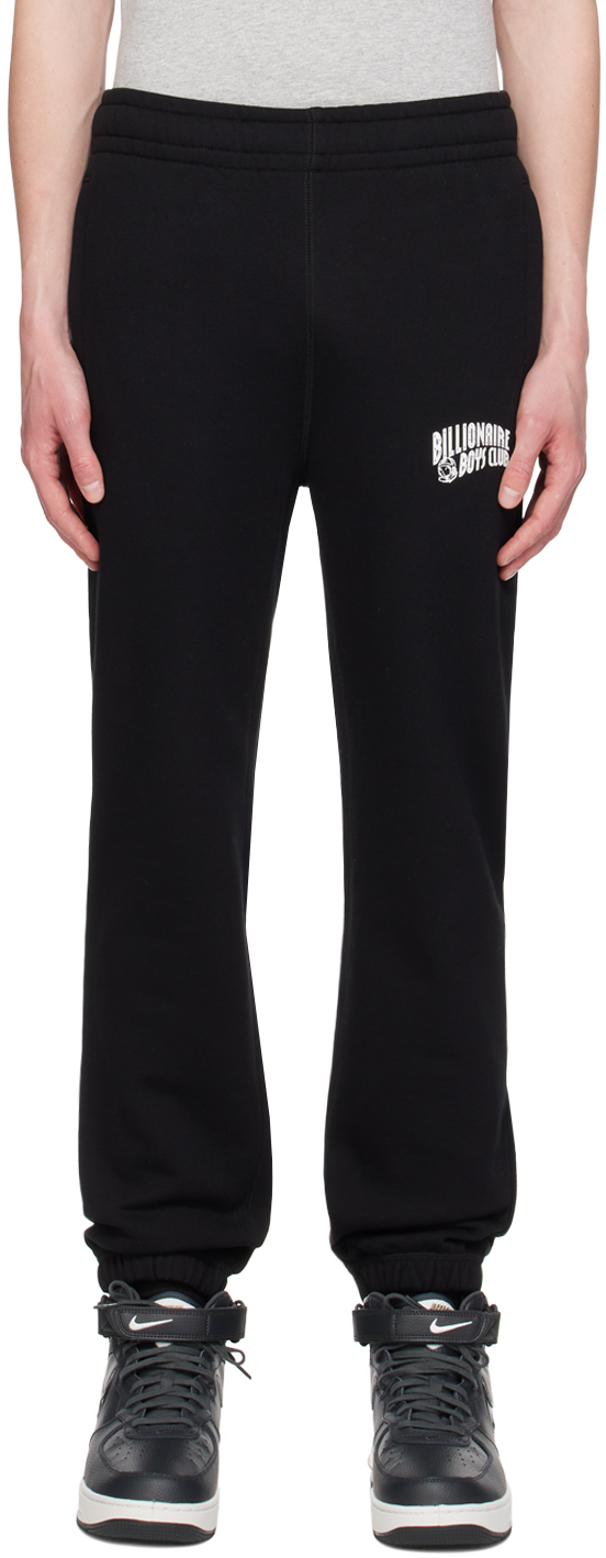 Shop Billionaire Boys Club Black Small Arch Sweatpants