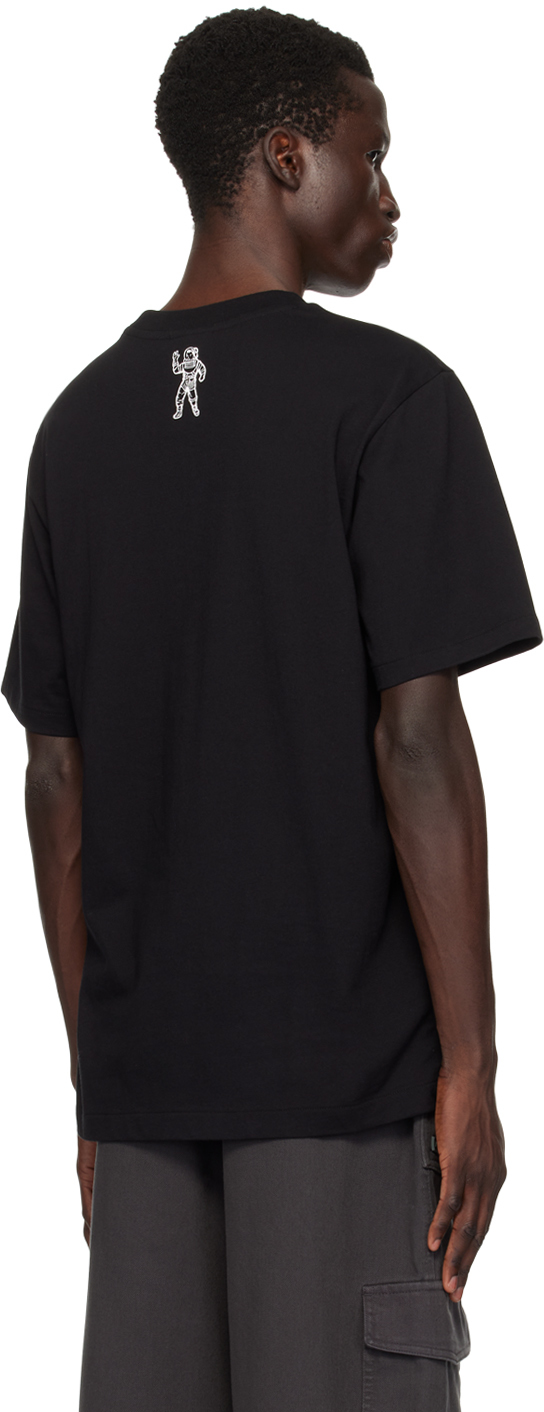Billionaire Boys Club Mens Black Astro Helmet Branded-print Cotton-jersey T-shirt In Black