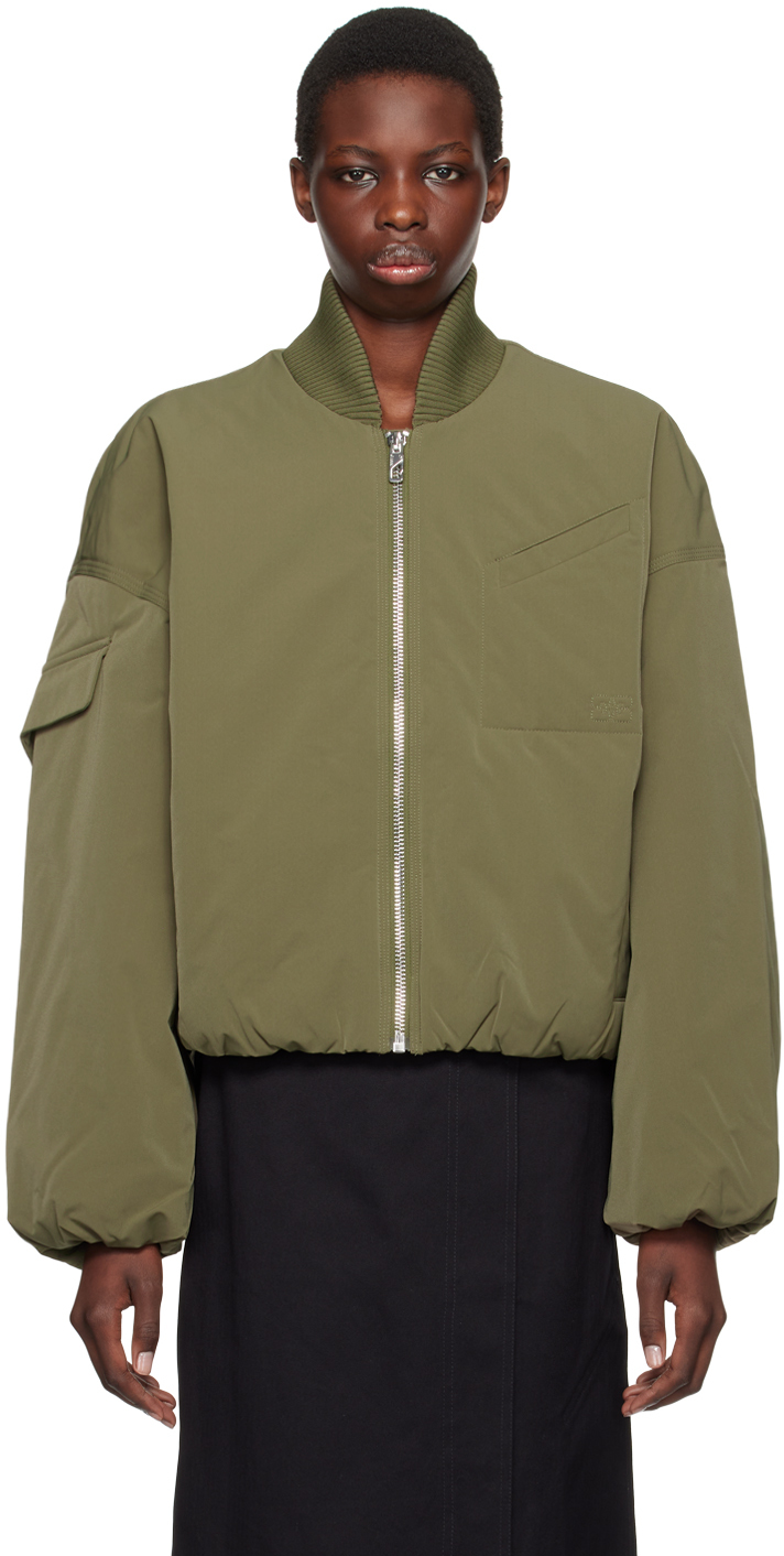 Ganni Oversized Bomber Jacket