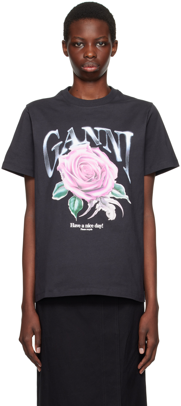 Ganni t shirts for Women SSENSE Canada