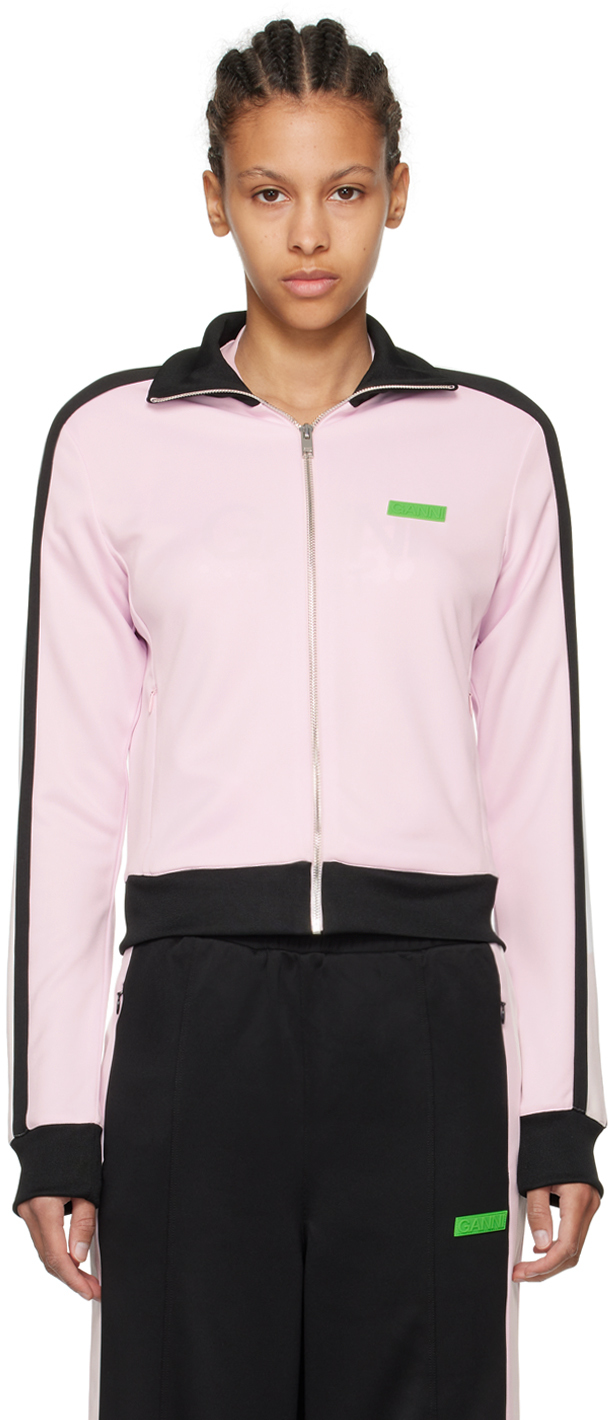 Pink Sporty Track Jacket