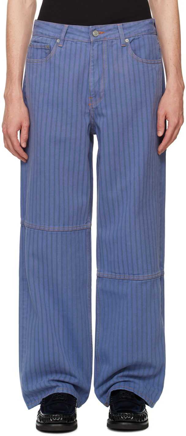 Blue Stripe Izey Jeans