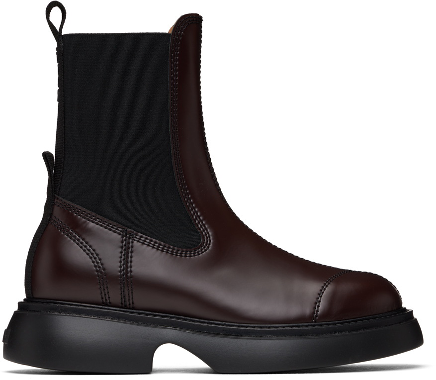 【関税込み】GANNI ブラック Performance Hiking ブーツ Ganni Black Performance Hiking Boots | ModeSens