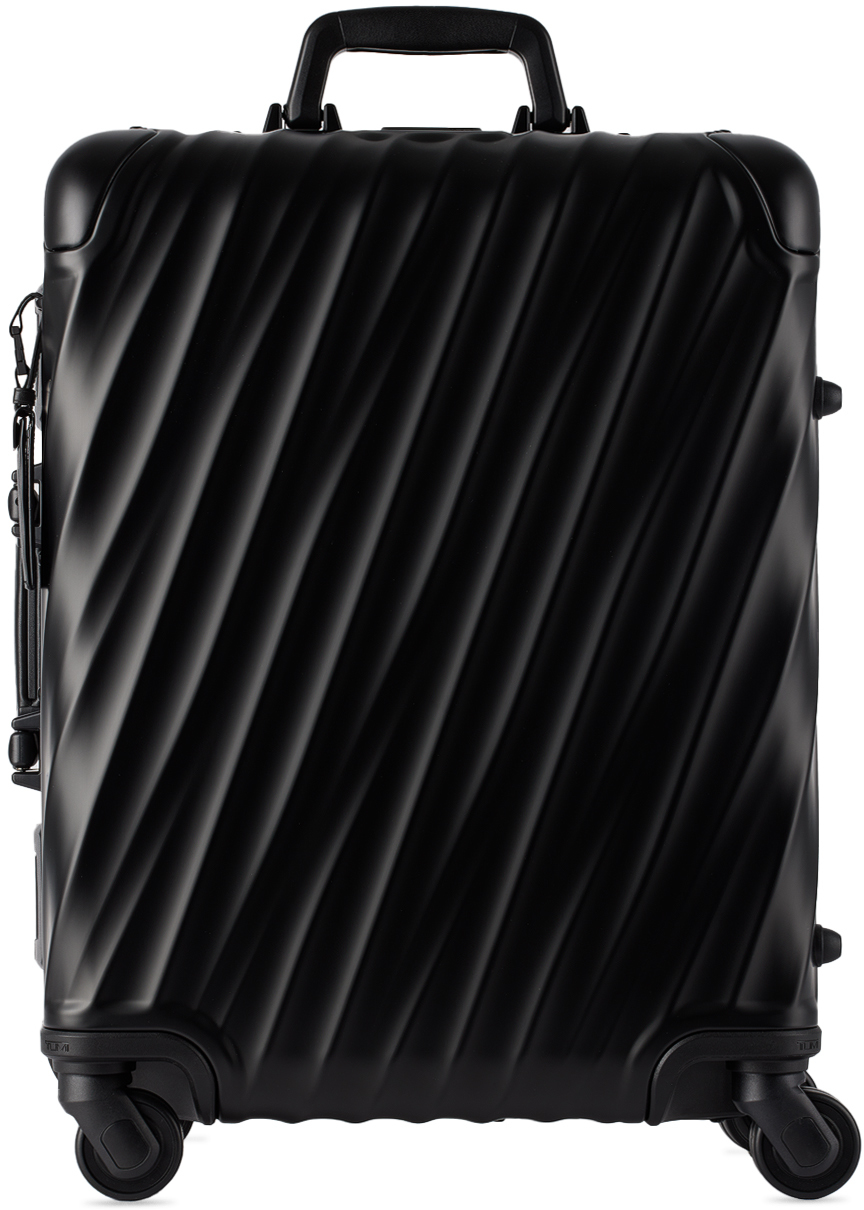 Black 19 Degree Aluminium Continental Carry-On Suitcase