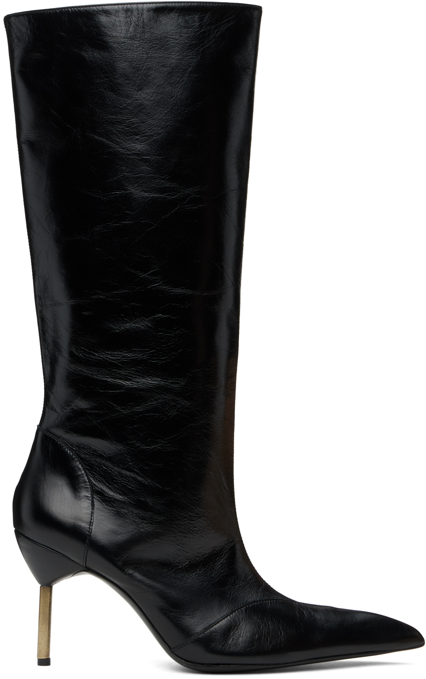 Black Carmine Tall Boots