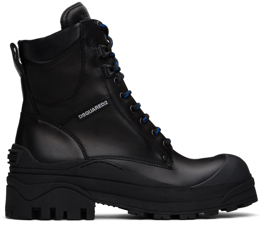 Black Urban Combat Boots