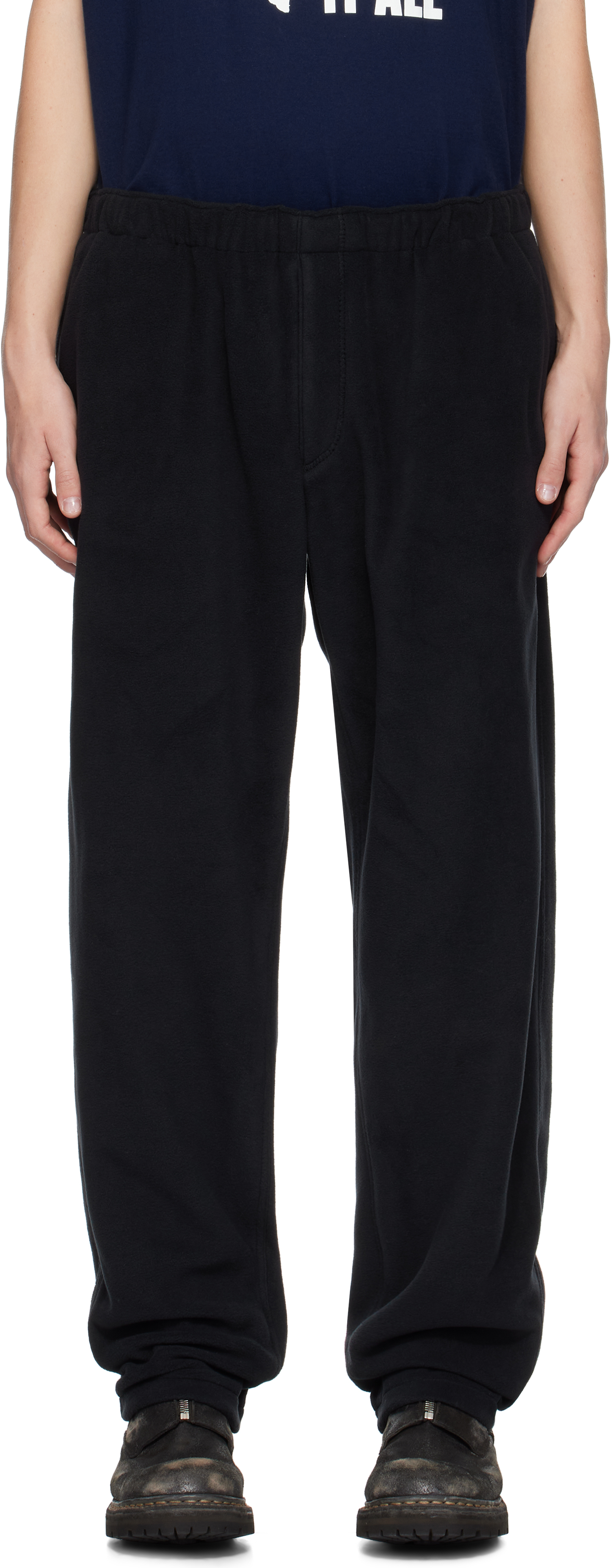 Black US2D4592 Trousers by the Shepherd UNDERCOVER on Sale