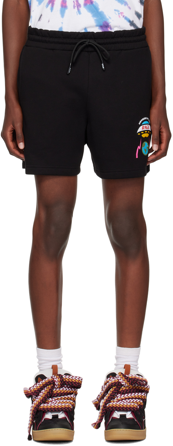 Black Logo Shorts