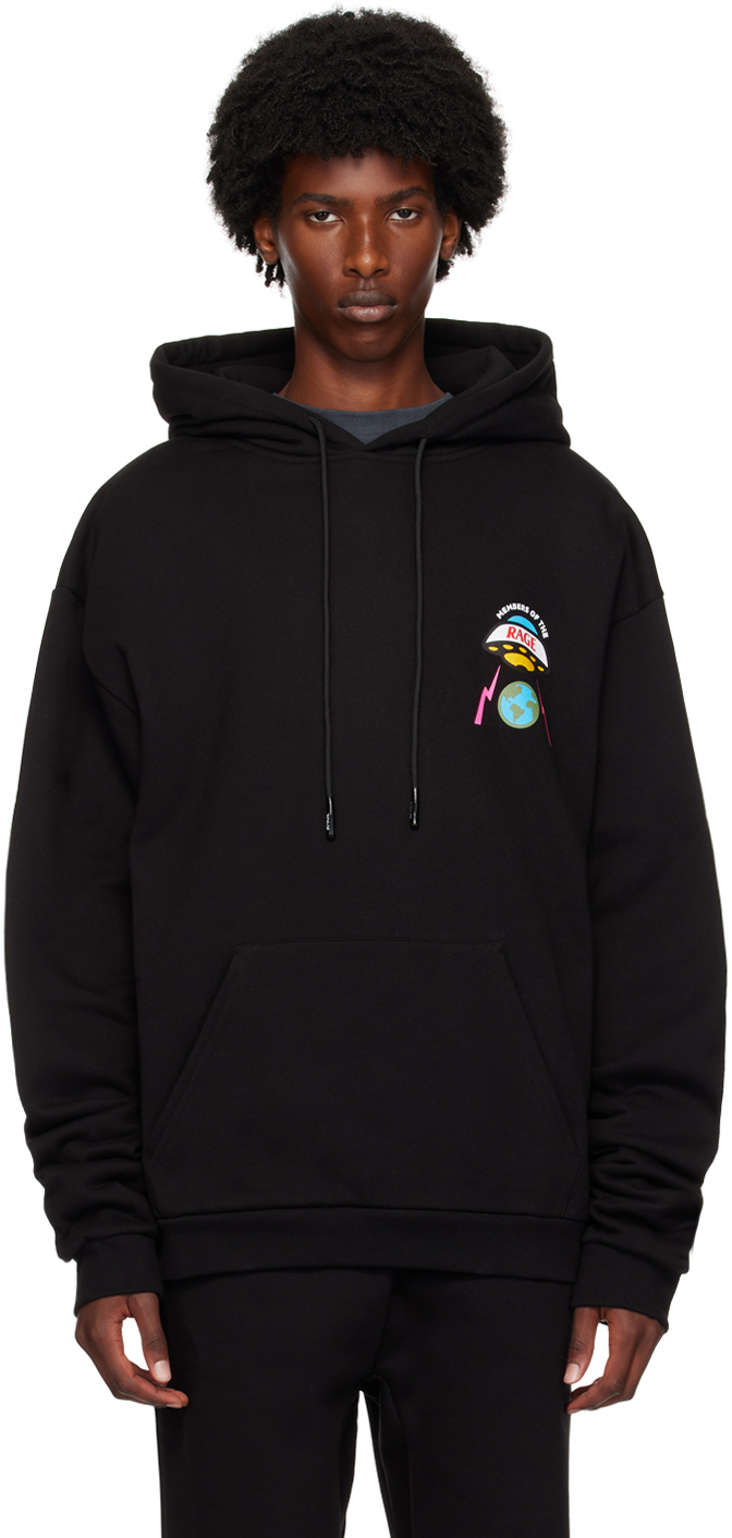 Black Hero Logo Hoodie