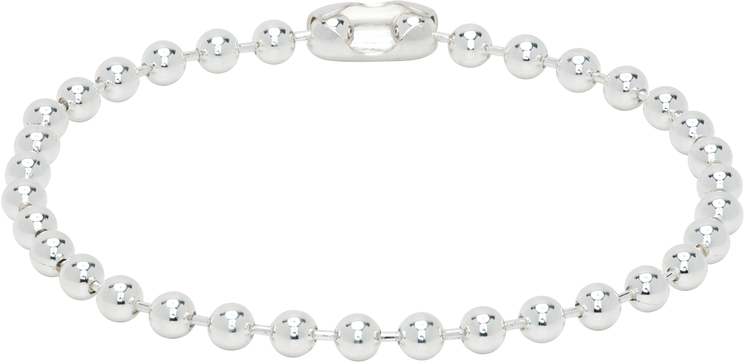 Silver Oli Ball Bracelet