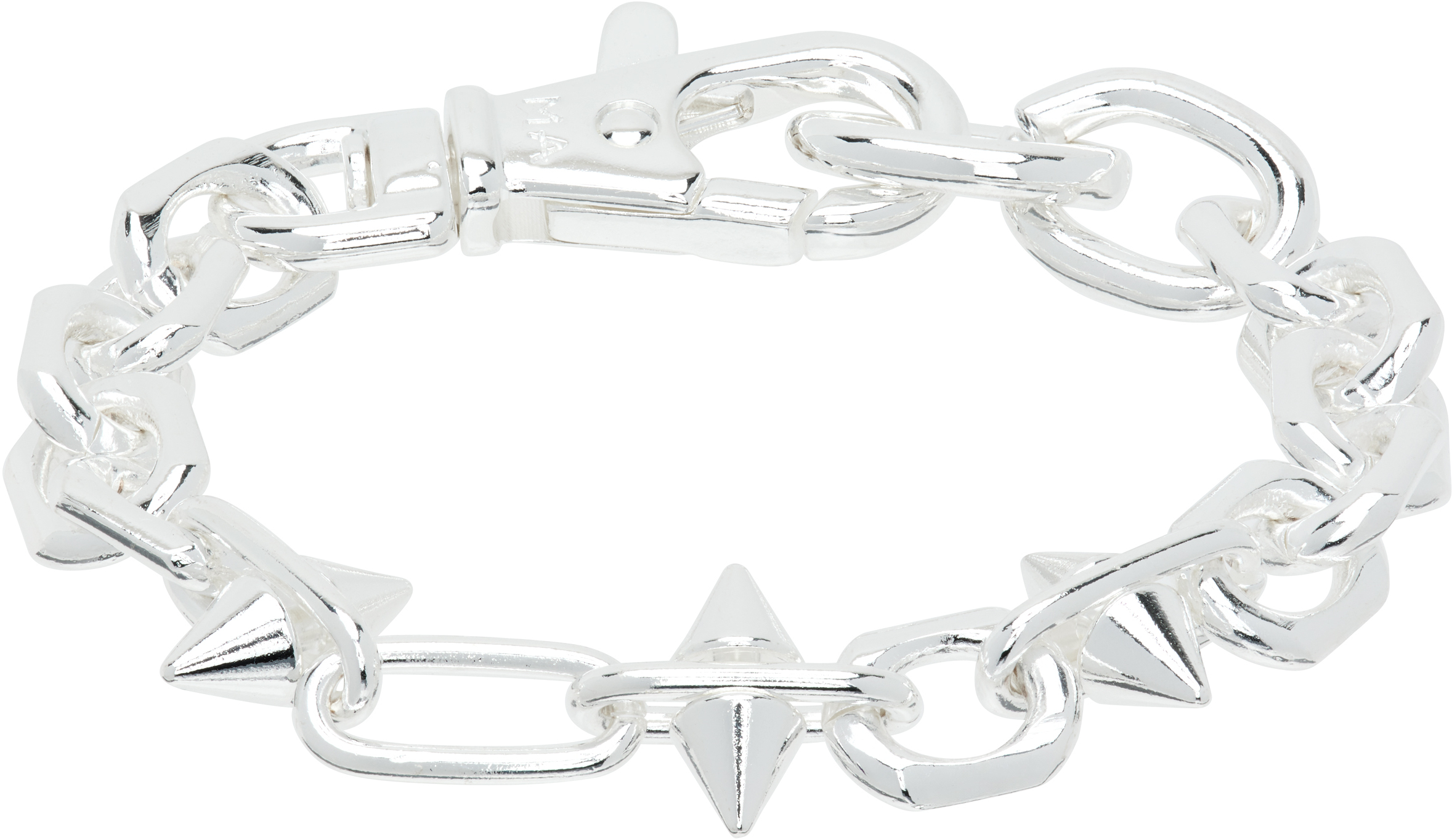 Shop Martine Ali Silver Mistico Spike Bracelet