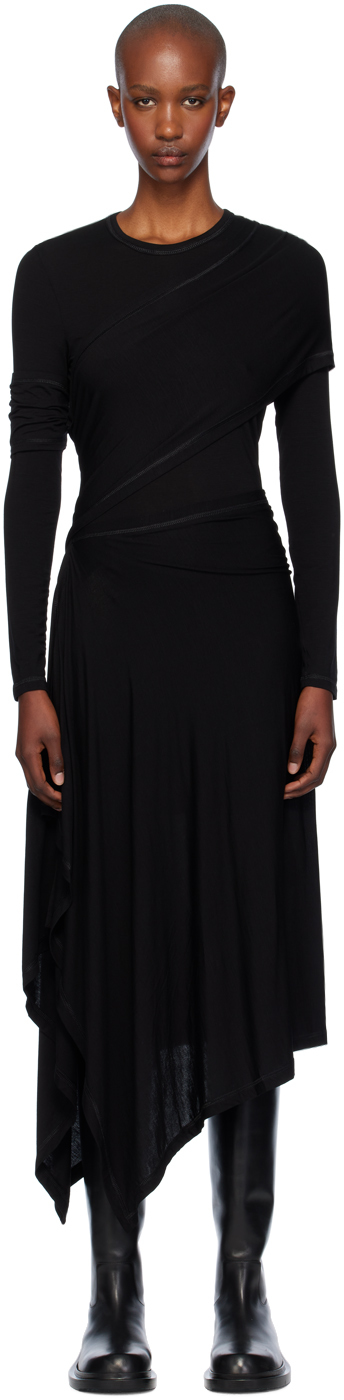 Black Protection Maxi Dress