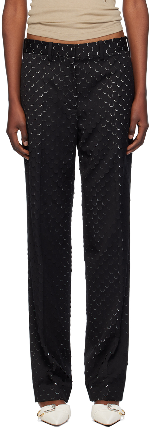 Black Hole-Punched Car Trousers