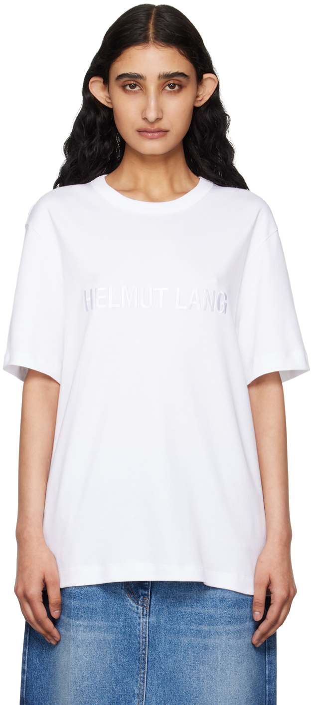 White Embroidered T-Shirt
