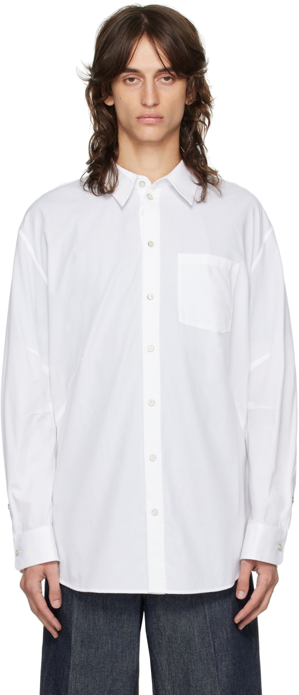 White Apex Oversized Shirt