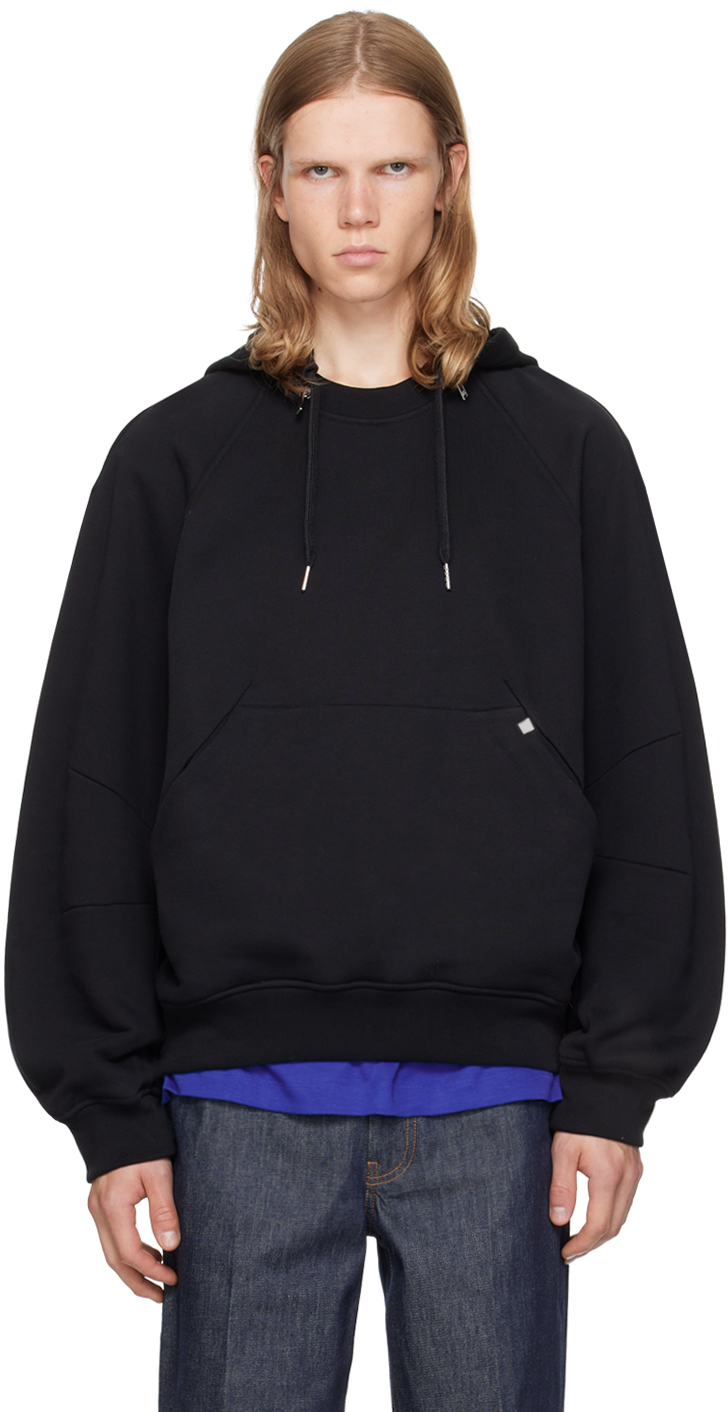 Black Apex Zip Hoodie